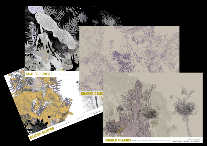 Forest women illustrated by Montse Noguera